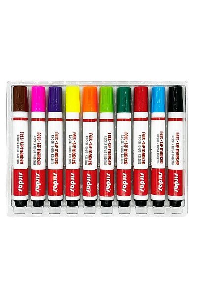 Sırdaş Felt Pen Jumbo 10 Colors