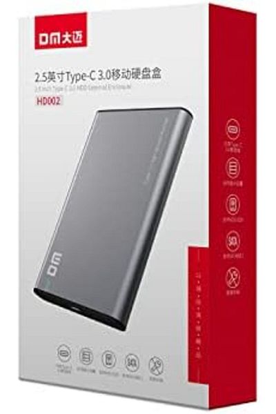 STOREMAX Sbl Hd002 2.5" Inch USB Type-C 3.0 Sata 3 External Ssd Harddisk Hdd Box Sblshp 1064356