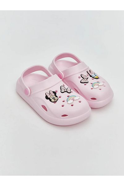 LC Waikiki Lcw Steps Pink Printed Beach Sandals for Girls