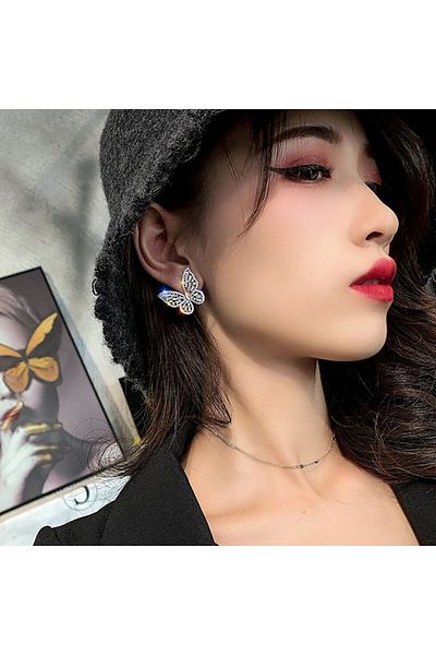 SIC MODA Earrings 4367 Butterfly