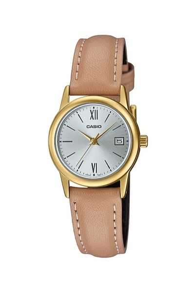 Casio Mink Color Women's Wristwatch with 2 Years Warranty