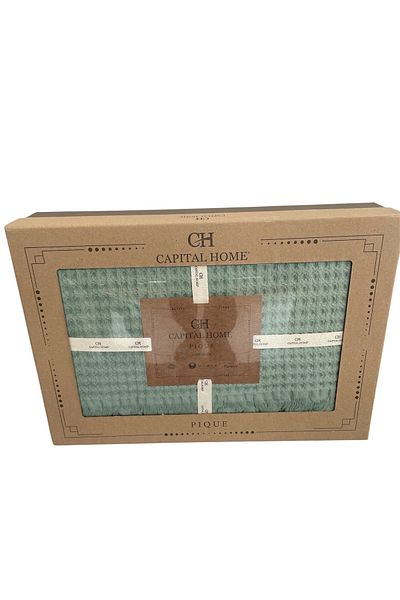 Capital Home Double Pique 100% Cotton