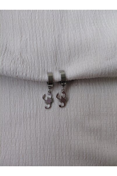 LuArte Çelik Klipsli Küpe