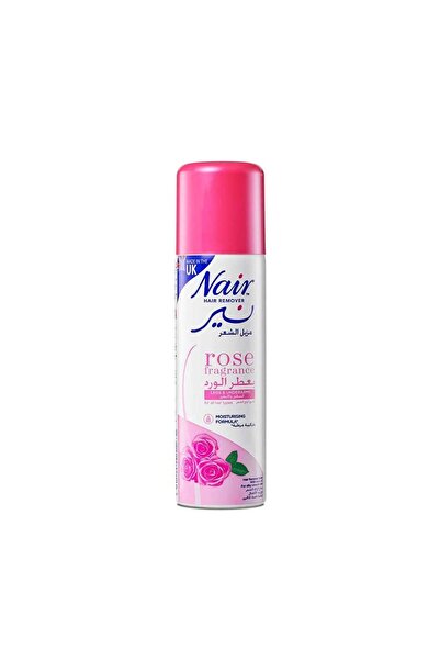 Nair Hair Removal Spray 200 ml Rose Fragrance 80300 --- نير مزيل شعر بخاخ 200 مل بالورد