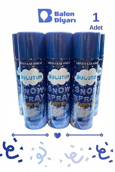 BALON DİYARI Kar Spreyi 200 ml Eğlenceli Anlar Yaratmak İçin