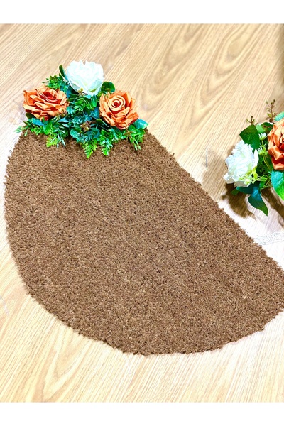 Marrone ممسحة ورد برتقالي 70*40