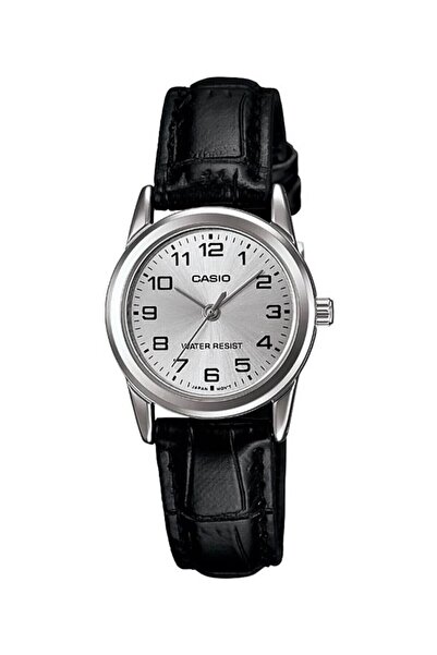 Casio Women's Wristwatch with Dial Metallic Band Black Color 2 Years Warranty