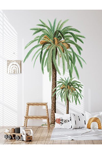 Sticker Sepetim Palm Tree Set of Two Children's Room Wall Sticker