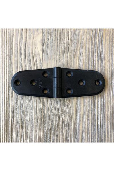 STOREMAX Ezg Hırdavat Plastic Oval Hinge 11cm (2 Pieces) Black Ezsnshop 1065757