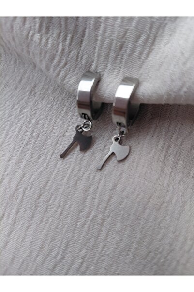 LuArte Steel Clip Earrings