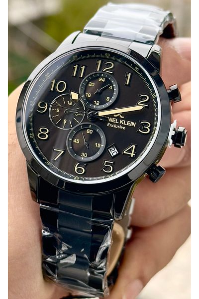 Daniel Klein Premium Men's Wristwatch 3 Atm Waterproof Stainless Steel Band