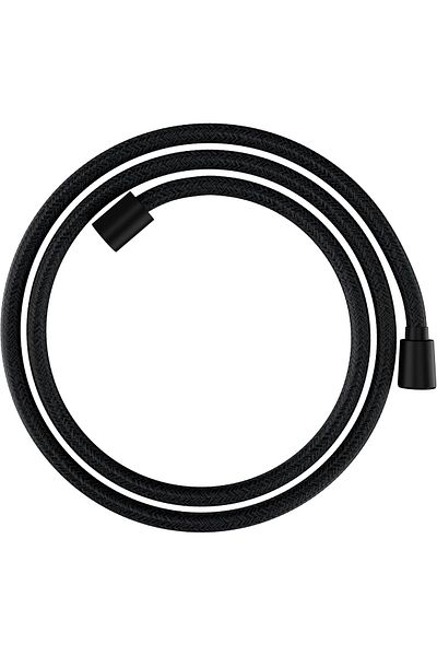 LUXE 28260670 Designflex 160 cm Textile Shower Hose, Matte Black, 1.60 m Lxshp 1055529