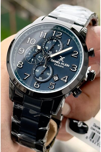 Daniel Klein Premium Men's Wristwatch 3 Atm Waterproof Stainless Steel Band