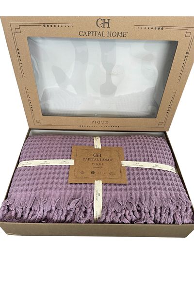 Capital Home Double Pique 100% Cotton