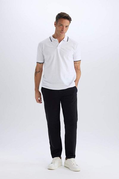 DeFacto New Season 100% Cotton Regular Fit Regular Cut Summer Jogger Trousers