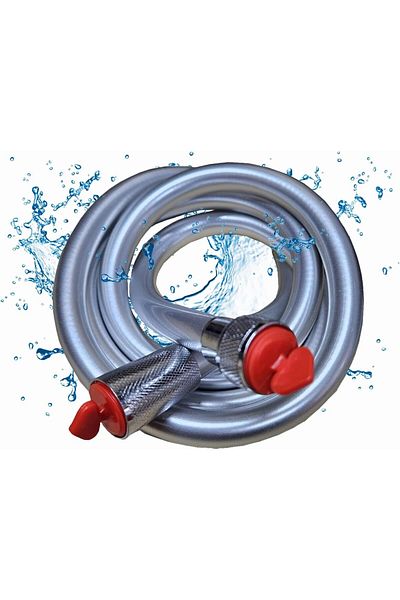STOREMAX Ezg Smooth Soft Pvc Hose No Bend and Durable Shower Hose 1.5 m No Bend Brass