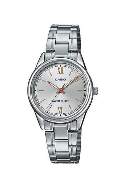 Casio Metallic Color Women's Wristwatch with 24 Months Warranty