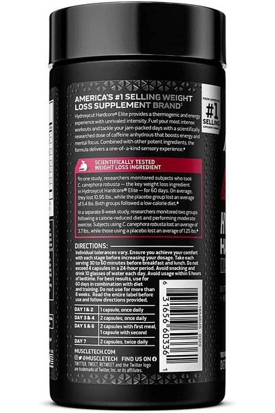 MUSCLETECH Hydroxycut Hardcore Elite