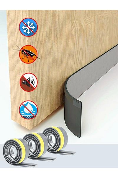 LUXE Under Door Draft Stopper Gap Closure Insect Sound Heat Insulation Lxshp 1055529