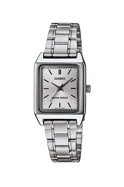 Casio Women's Wristwatch with Dial and Band Metallic Color 24 Months Guarantee