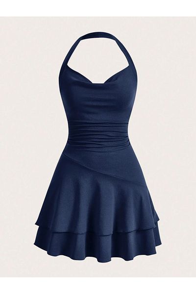 fablair Halter Neck Mini Dress