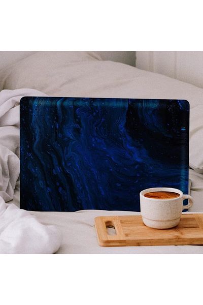 LUXE Navy Blue Agate Stone Notebook Sticker Lxshp 1055529