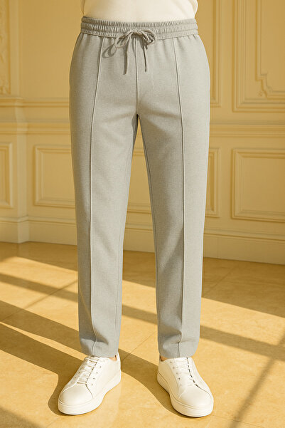town walker Erkek Modern Kesim Jogger Pantolon Old Money