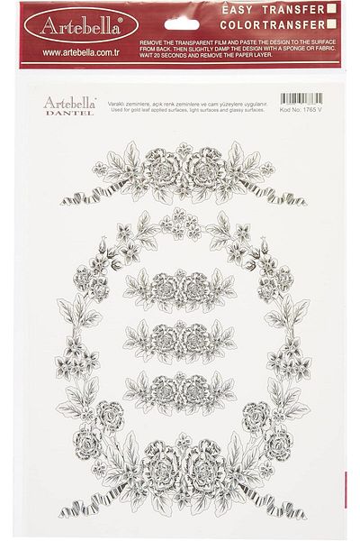 STOREMAX Rom Lace Easy Transfer 23X34 cm Light Floor 1765V Romshp 1067323