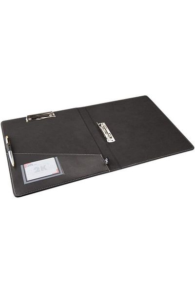STOREMAX Ezg 508S Faux Leather, Folder with Secretarial and Compression Mechanism with Arms, Black, A4 Ezsnshop 106