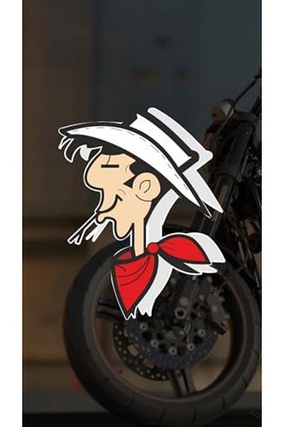 LUXE Masters Red Kit Motorcycle, Helmet, Laptop, Motor and Car Vehicle Sticker Sticker 15 X 12 cm Lxshp 1055529