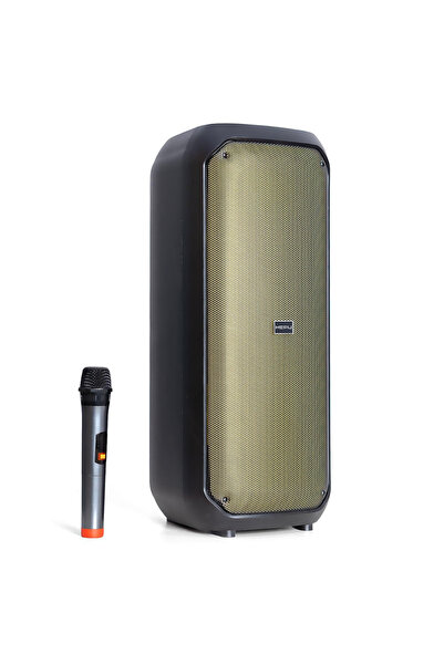 HEPU HP 106 Bluetooth Hoparlör 2*8 inc 30 w Rms Rgb Efektif Kablosuz Karaoke ...