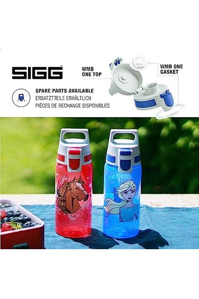 STOREMAX Sbl - Viva One Ice Queen Elsa Drink Bottle, Leak-Proof, Dishwasher Safe
