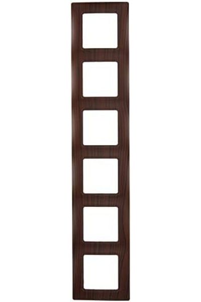 STOREMAX Sbl Salbei 6 Piece Dark Wooden Frame Sblshp 1064356