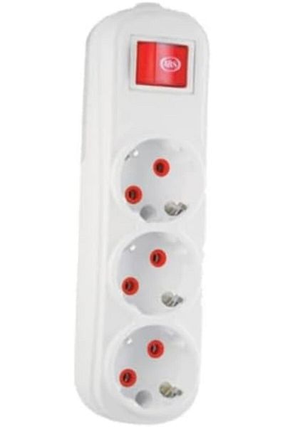 LUXE Ars 3-Plus Wireless Socket with Switch and Terminal Block Grounded Lxshp 1055529