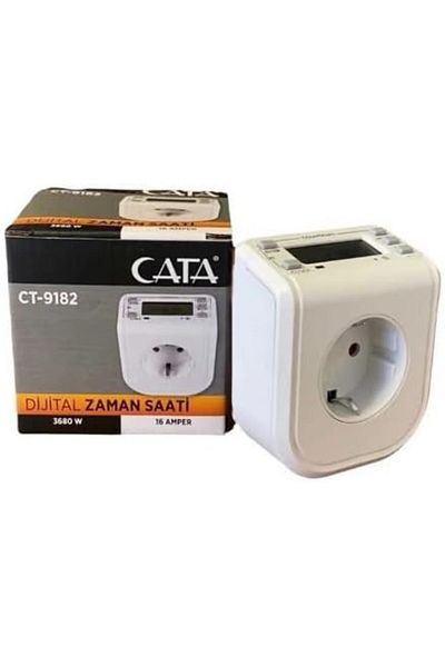STOREMAX Rom Ct-9182 Digital Time Clock, 3680 W, White Romshp 1067323