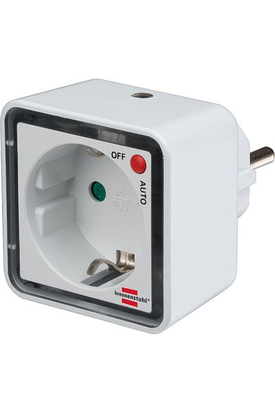 STOREMAX Sbl Socket Featured Sensor 2 Led 1 Lm Night Light Sblshp 1064356