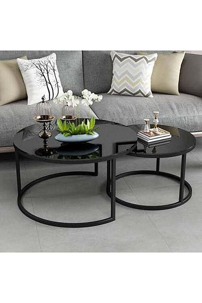 Orient Stylish Glass Coffee Table Set – Strength Meets Sophistication
