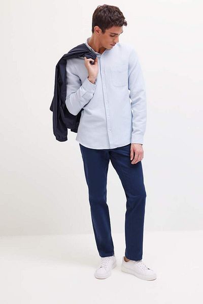 DeFacto New Season Regular Fit Regular Cut Summer Straight Leg Chino Canvas Trousers