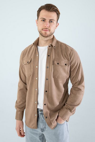 YXC Trend Maker Ανδρικό Suede Ανοιξιάτικο Μπουφάν