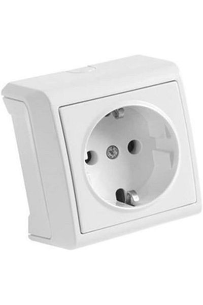 STOREMAX Sbl Vera White Grounded Socket Sblshp 1064356