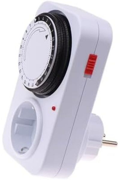 STOREMAX Sbl Watt Mechanical Daily Time Adjustable Socket, Water Adjustable, for Incubation, Garden Watering, Lighting