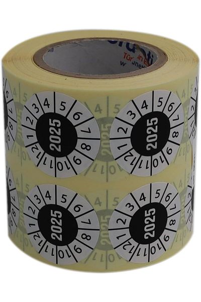 STOREMAX Ezg Labels , Ready to Go Get It Fast Vellum Date Pick Label 30mm X 30mm 1000 Pieces in a Roll (White
