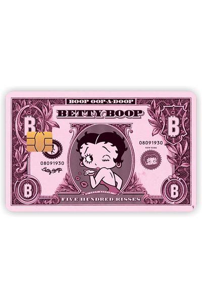 STOREMAX Ezg Aksesuar Betty Boop Card Coating Sticker Card Label Ezsnshop 1065757