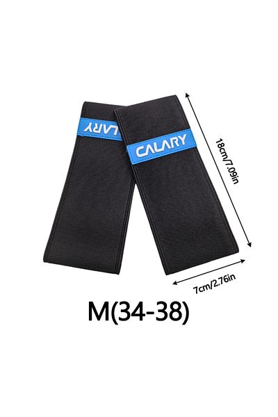 Choice Blue-m(34-38) 1pairs Anti-scratch Roller Skate Covers Upper Protectors Thicken Double Layer Elastic
