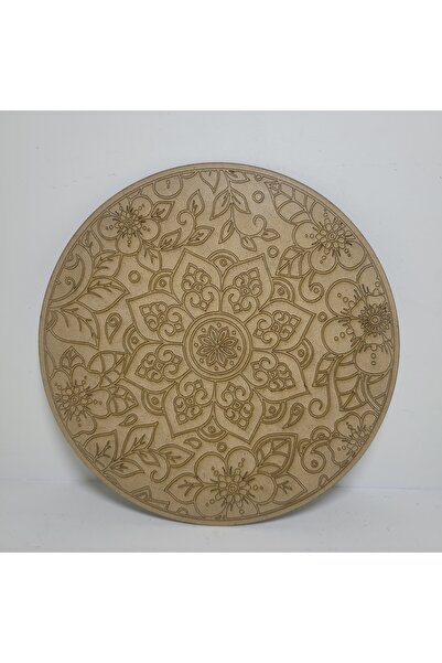 Destina Ahşap - Destina Ahşap Mandala Boyama Seti "Model 146"