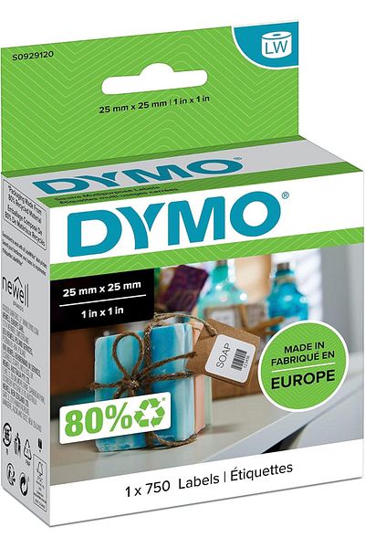 STOREMAX Ezg S 0929120 , Lw Multi-Purpose Square Label, (25X25 mm) 750 Labels/Pack Ezsnshop 1065757