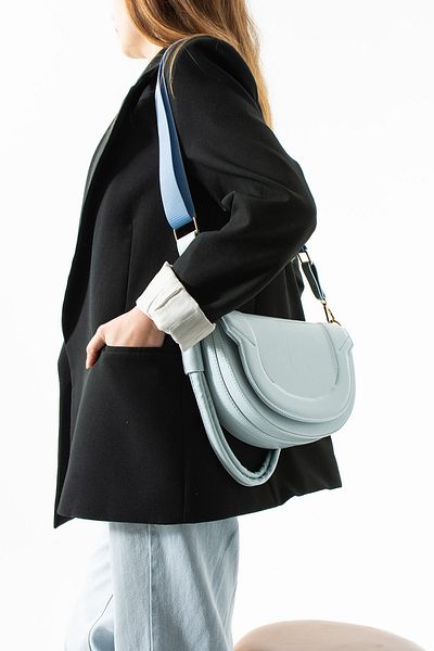 Night Geantă de mână și de umăr pentru femei Rozalie Model Baby Blue