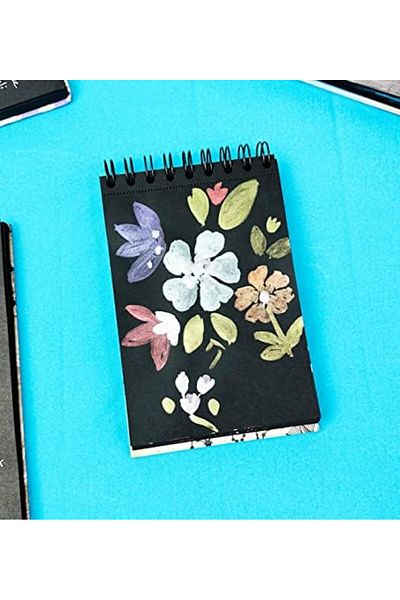 LUXE Sketch Book - Sketchbook - Black Page - 120 Gr - 64 Sheets Lxshp 1055529