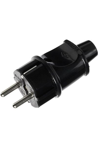 STOREMAX Sbl Accessory Grounded Male Plug Without Cord Black Sblshp 1064356