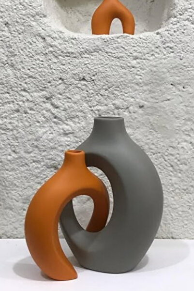 rufhomedesign 2 Li 16cm Iskandinav Tarzı Sarmaşık Bohem Vazo Pinterest Pampas...